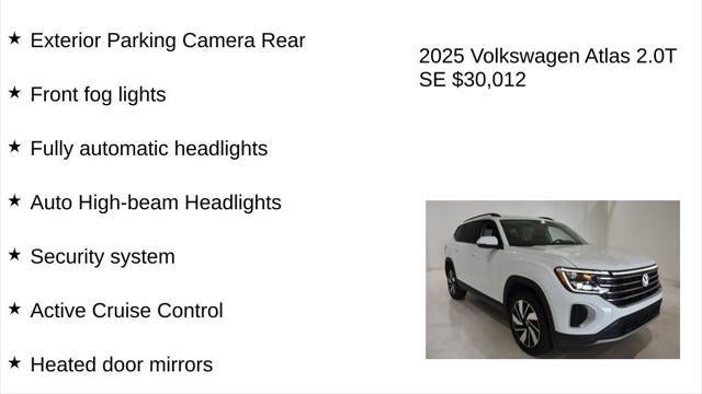 2025 Volkswagen Atlas SE