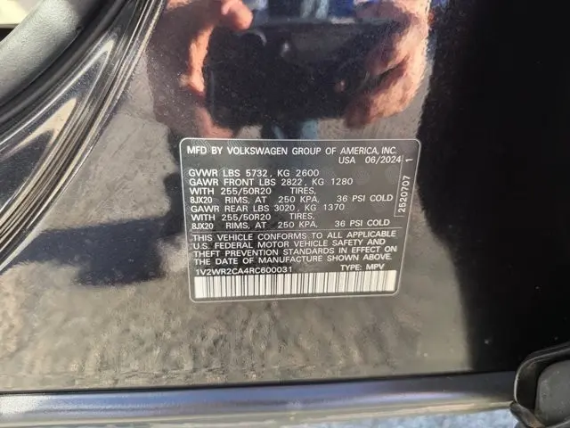 2024 Volkswagen Atlas - $35,995
