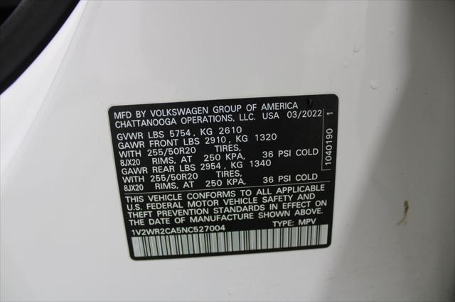 2022 Volkswagen Atlas - $23,898