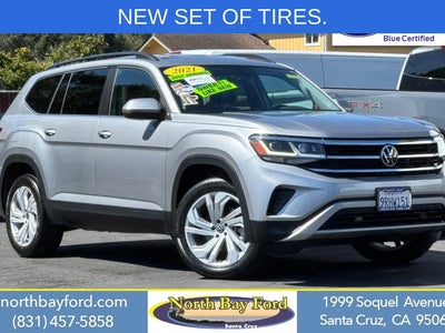 Photo of a 2021 Volkswagen Atlas V6 SE 4DR SUV W/Technology (midyear Release) for sale