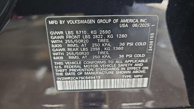 2025 Volkswagen Atlas SE