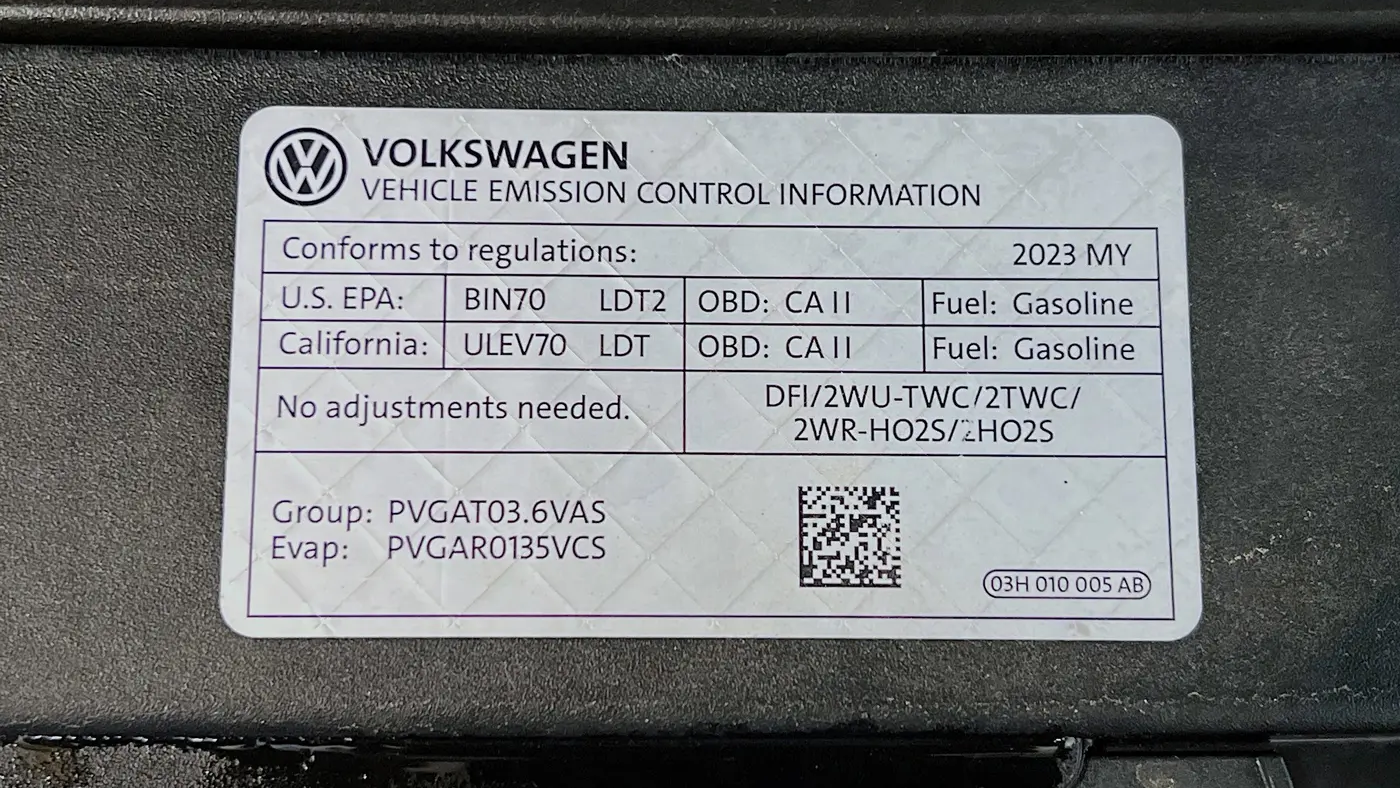 2023 Volkswagen Atlas V6 SE