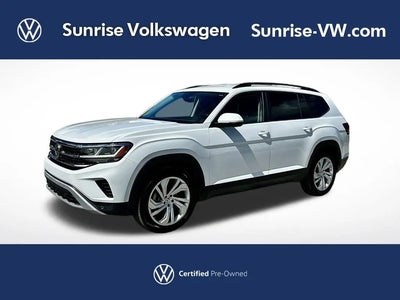 Photo of a 2021 Volkswagen Atlas V6 SE 4DR SUV W/Technology (midyear Release) for sale