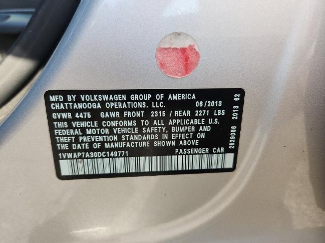 2013 Volkswagen Passat - $7,489