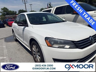 2012 Volkswagen Passat S Pzev 4DR Sedan 5M