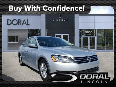 2015 Volkswagen Passat 1.8T Limited Edition 4DR Sedan Pzev