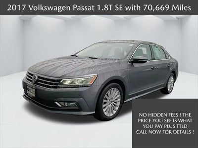 2017 Volkswagen Passat 1.8T SE 4DR Sedan