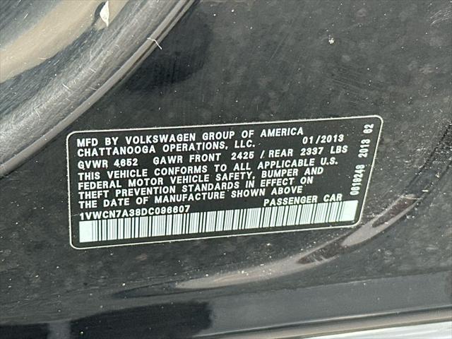2013 Volkswagen Passat - $7,839