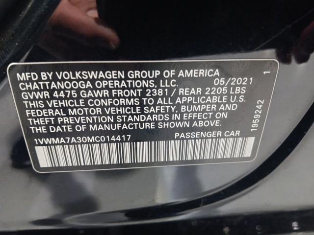2021 Volkswagen Passat - $17,910