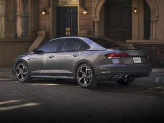 2022 Volkswagen Passat with Tourmaline Blue Metallic Exterior