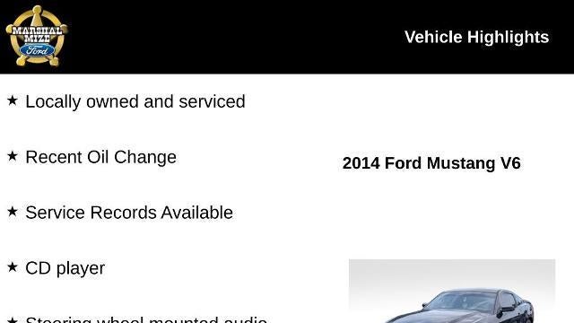 2014 Ford Mustang V6