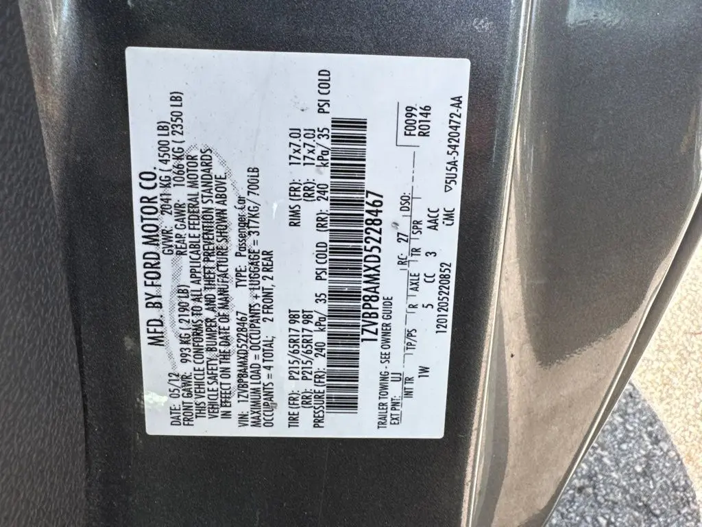 2013 Ford Mustang - $4,497