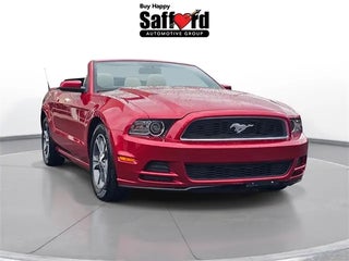 2013 Ford Mustang with Red Candy Metallic Exterior