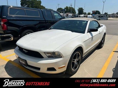 2012 Ford Mustang V6 Premium 2DR Convertible