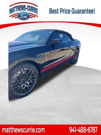 2013 Ford Shelby GT500 2DR Convertible