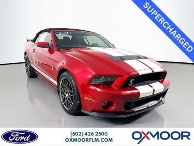 2013 Ford Shelby GT500 2DR Convertible