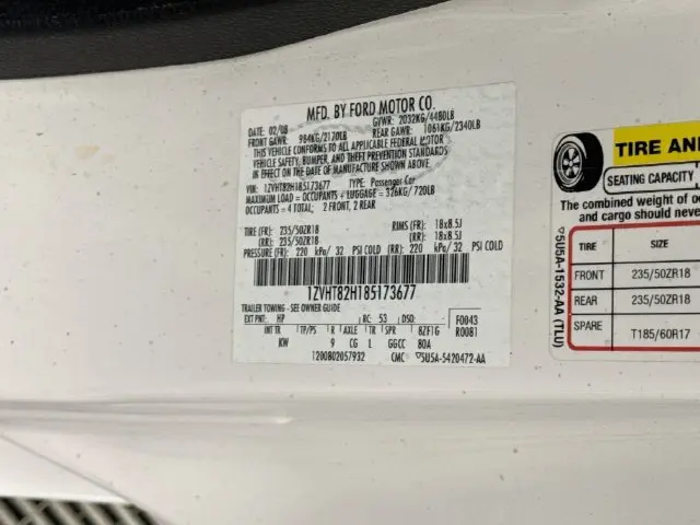 2008 Ford Mustang - $15,402
