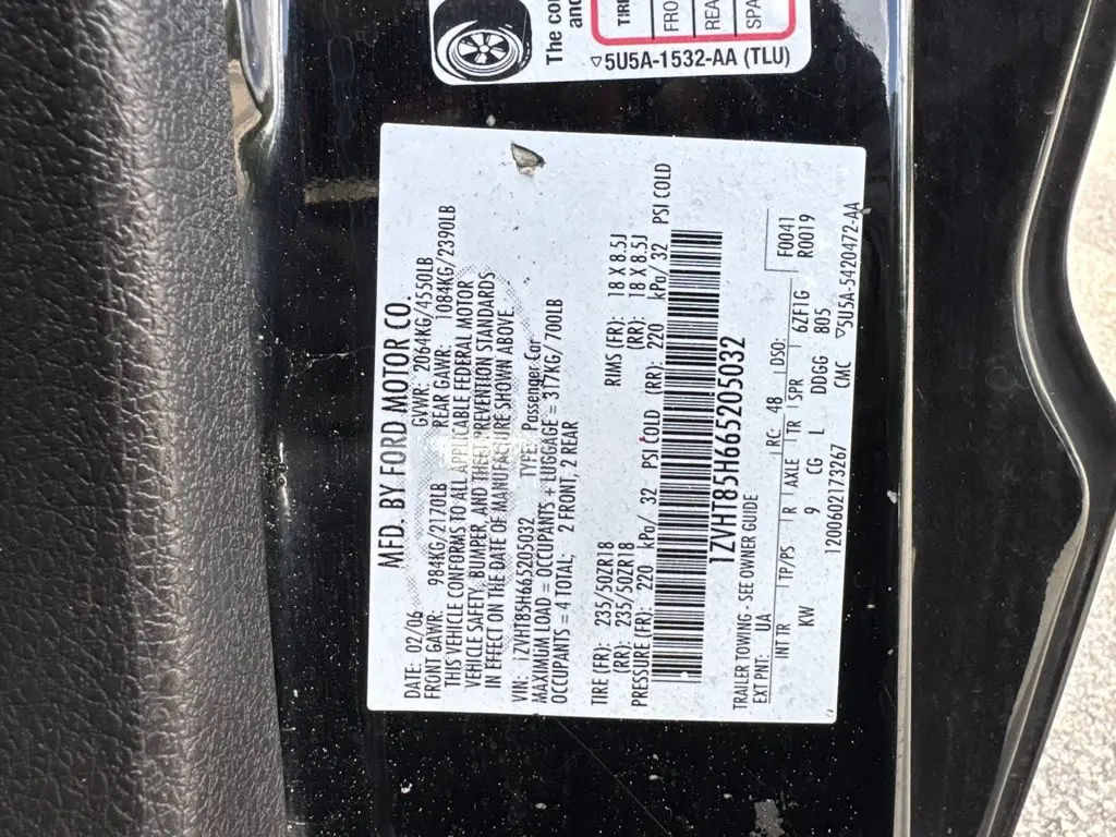 2006 Ford Mustang - $5,497