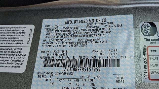 2008 Ford Shelby GT500 Base