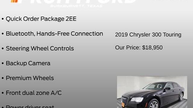 2019 Chrysler 300 Touring