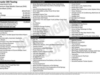 2019 Chrysler 300 Touring 4DR Sedan