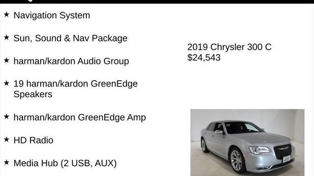2019 Chrysler 300 C