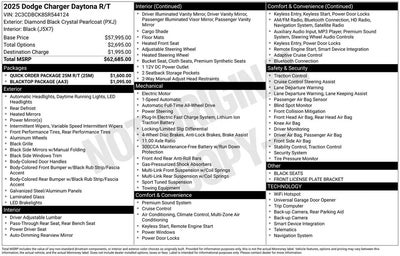 Photo of a 2025 Dodge Charger AWD Daytona R/T 2DR Coupe for sale