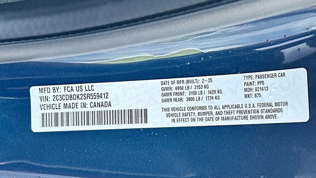 2025 Dodge Charger Daytona Scat Pack