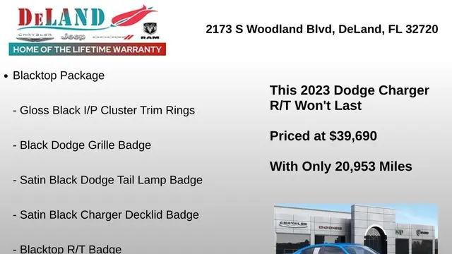 2023 Dodge Charger R/T