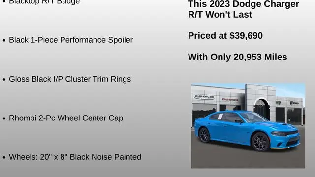 2023 Dodge Charger R/T