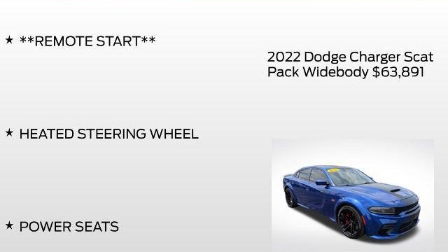 2022 Dodge Charger Scat Pack