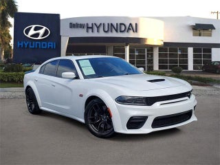 2022 Dodge Charger with White Knuckle Clearcoat Exterior