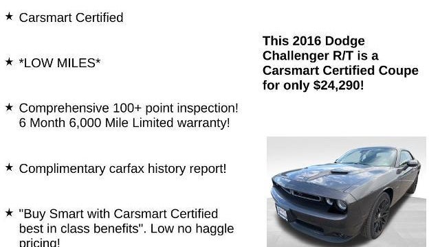 2016 Dodge Challenger R/T