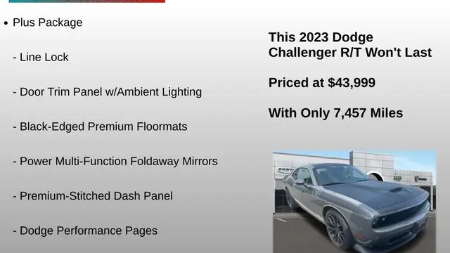 2023 Dodge Challenger R/T