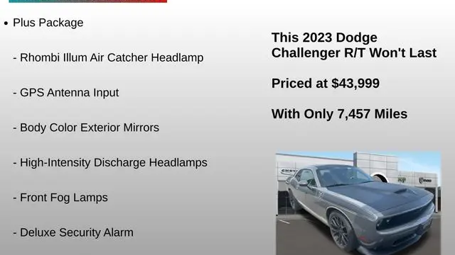 2023 Dodge Challenger R/T
