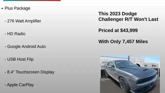 2023 Dodge Challenger R/T
