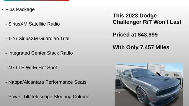 2023 Dodge Challenger R/T