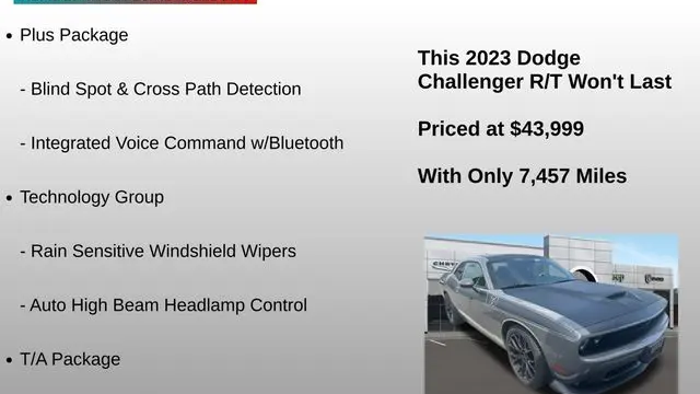 2023 Dodge Challenger R/T