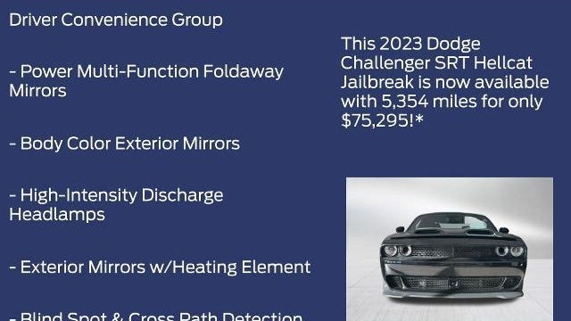 2023 Dodge Challenger SRT Hellcat Jailbreak