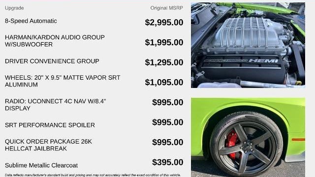 2023 Dodge Challenger SRT Hellcat Jailbreak