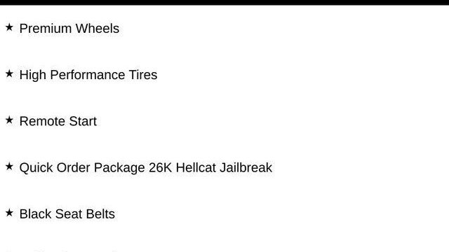 2023 Dodge Challenger SRT Hellcat Jailbreak