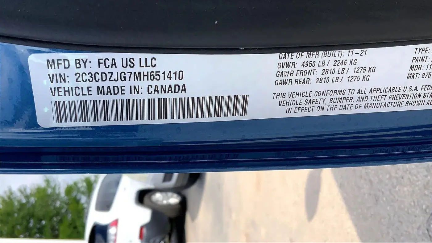 2021 Dodge Challenger GT