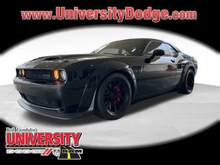 2023 Dodge Challenger with Pitch Black Clearcoat Exterior