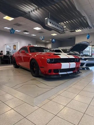2020 Dodge Challenger with Go Mango Exterior