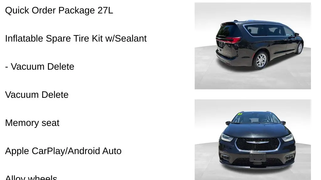 2021 Chrysler Pacifica Touring L