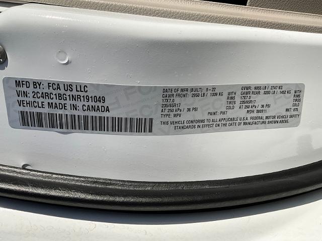 2022 Chrysler Pacifica - $22,945