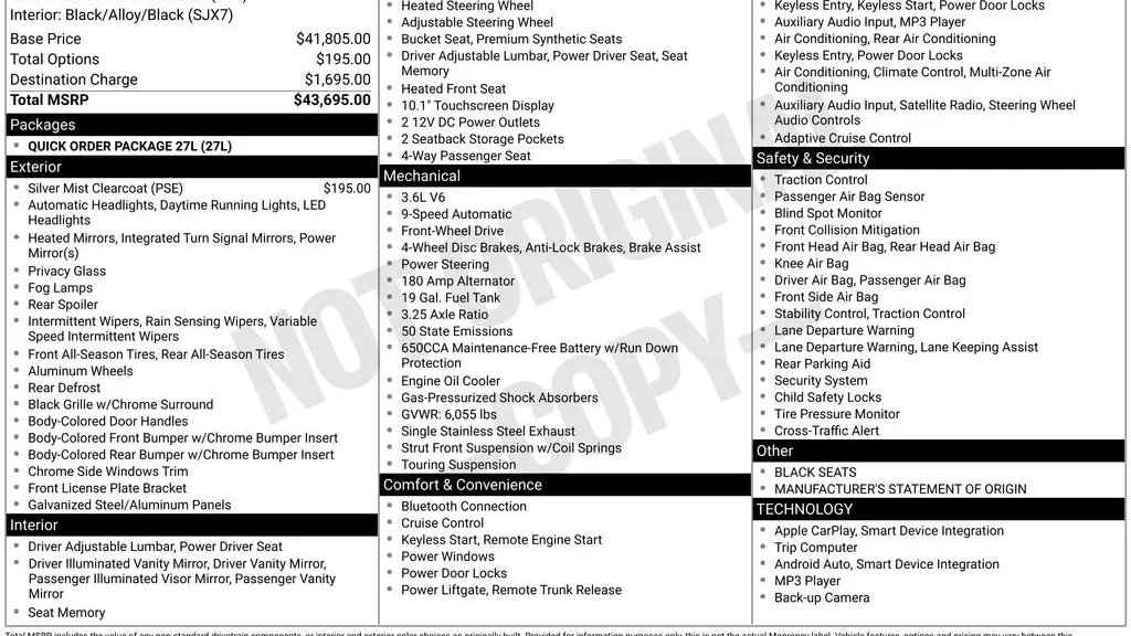 2024 Chrysler Pacifica Touring L