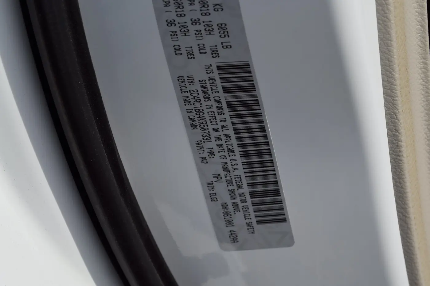 2019 Chrysler Pacifica - $14,725