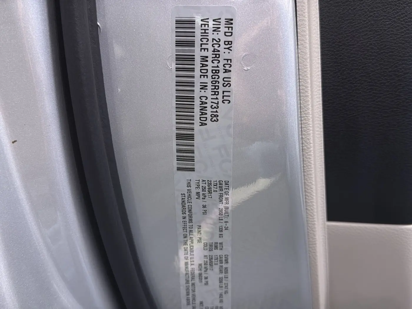2024 Chrysler Pacifica - $20,000