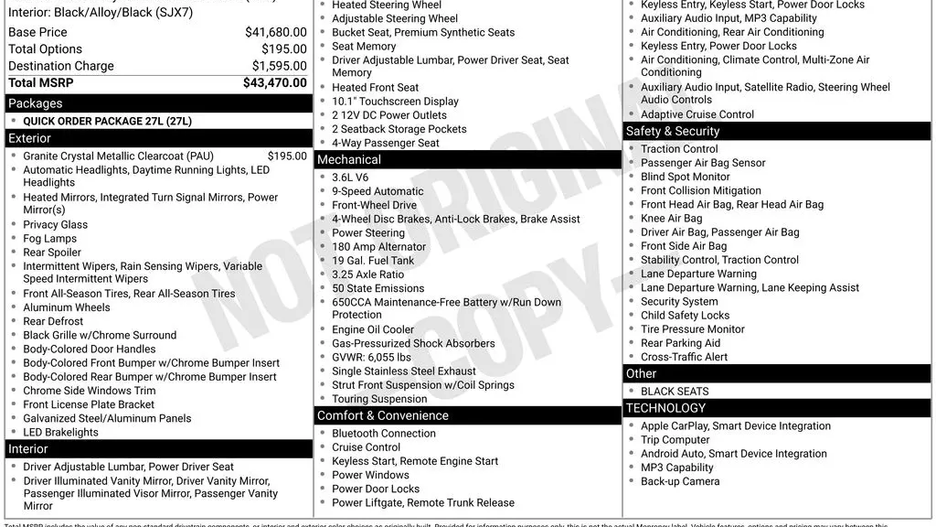 2023 Chrysler Pacifica Touring L